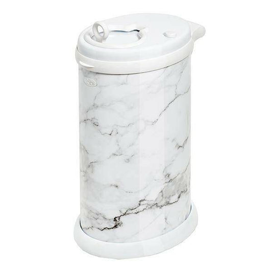 Ubbi Diaper Pail-Marble - Traveling Tikes 