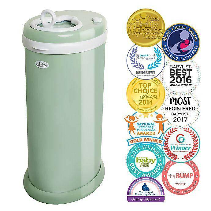 Ubbi Diaper Pail-Sage