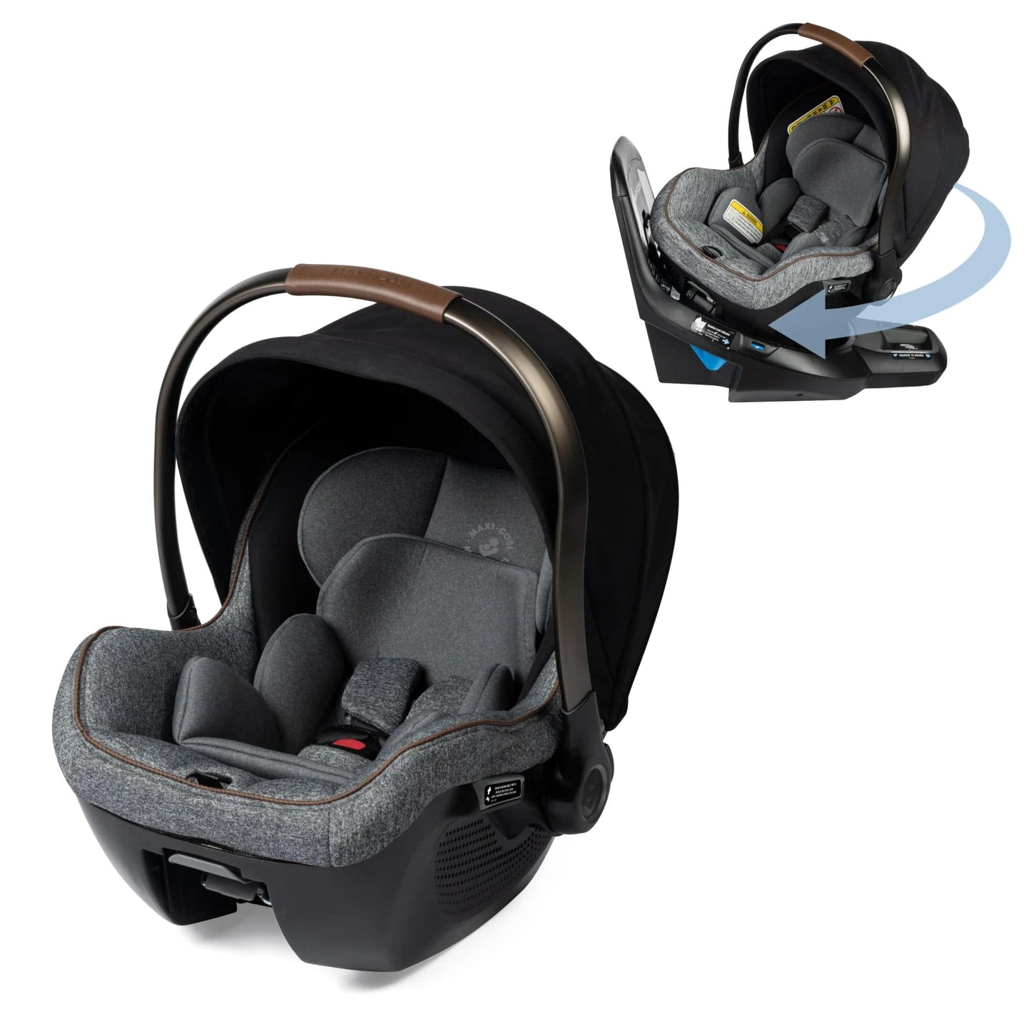 Maxi-Cosi Peri 180 Rotating Infant Car Seat - Onyx Wonder