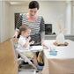 Unilove Feed Me 3-in-1 Dining Booster Chair - Bubble Black - Traveling Tikes 