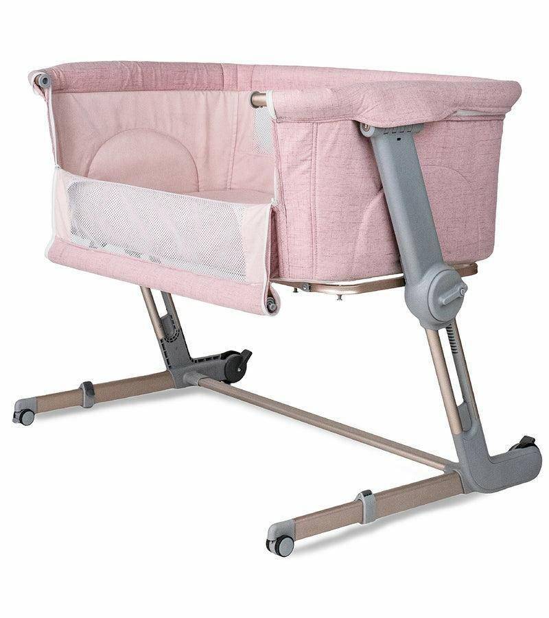 Unilove Hug Me Plus 3-in-1 Bedside Sleeper - Plum Pink - Traveling Tikes 