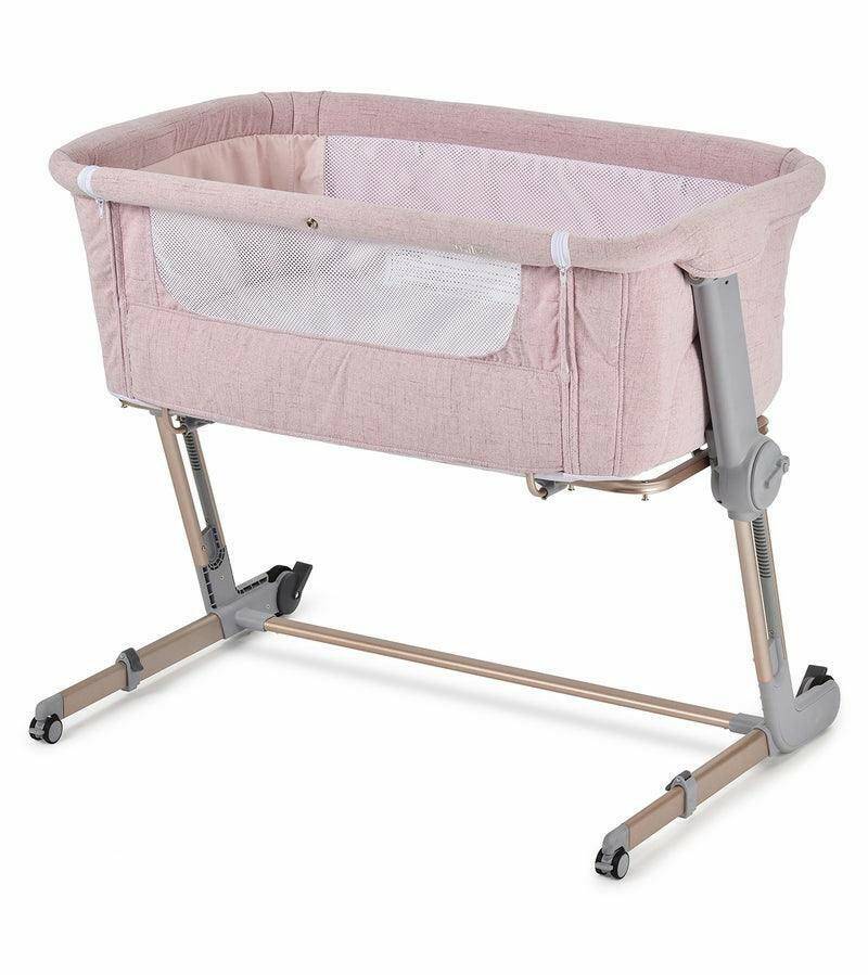 Unilove Hug Me Plus 3-in-1 Bedside Sleeper - Plum Pink - Traveling Tikes 