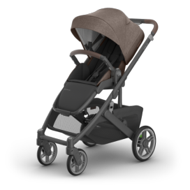 UPPAbaby Cruz V3 Stroller - Owen - Mocha Mélange | Carbon Frame | Chestnut Leather 0403-CRZ-NA-OWN
