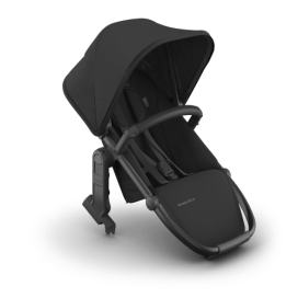 UPPAbaby RumbleSeat V3 - Jake - Charcoal | Carbon Frame | Black Leather