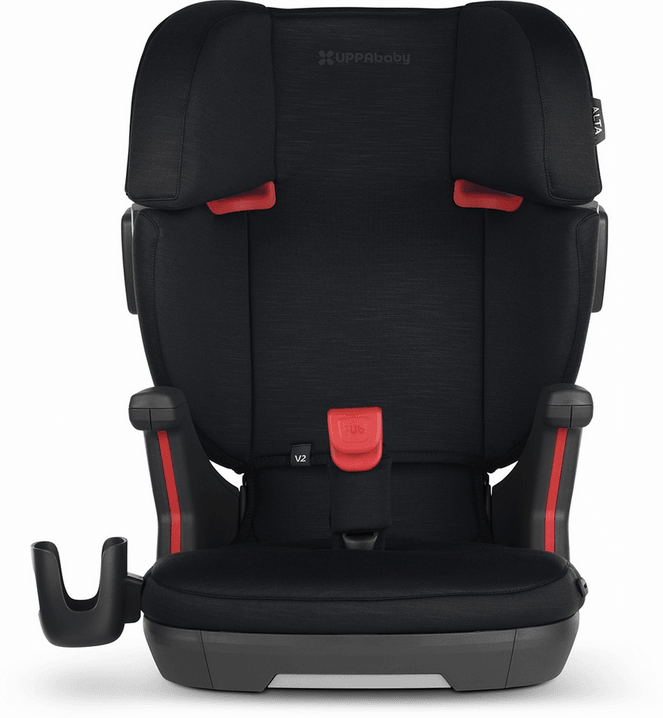 UPPAbaby Alta V2 Belt Positioning Booster Car Seat - Jake (Black Melange) - Traveling Tikes 