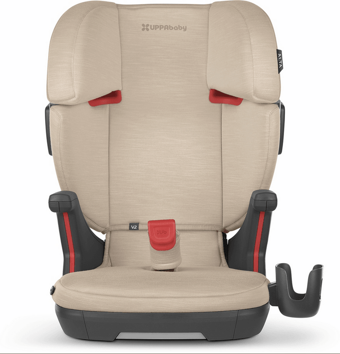 UPPAbaby Alta V2 Belt Positioning Booster Car Seat - Kavneer (Almond Melange) - Traveling Tikes 
