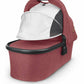 UPPAbaby V2 Bassinet - Lucy (Rosewood Melange / Carbon) - Traveling Tikes 