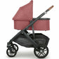 UPPAbaby V2 Bassinet - Lucy (Rosewood Melange / Carbon) - Traveling Tikes 