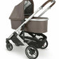 UPPAbaby Bassinet - Theo (Dark Taupe / Silver) - Traveling Tikes 