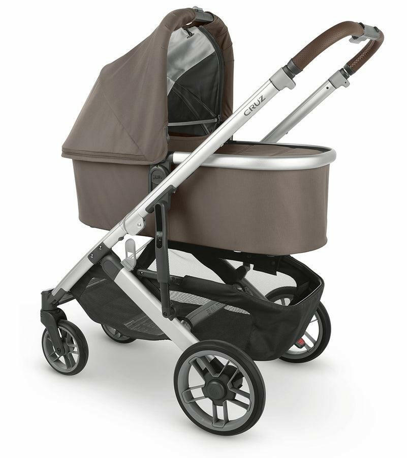 UPPAbaby Bassinet - Theo (Dark Taupe / Silver) - Traveling Tikes 