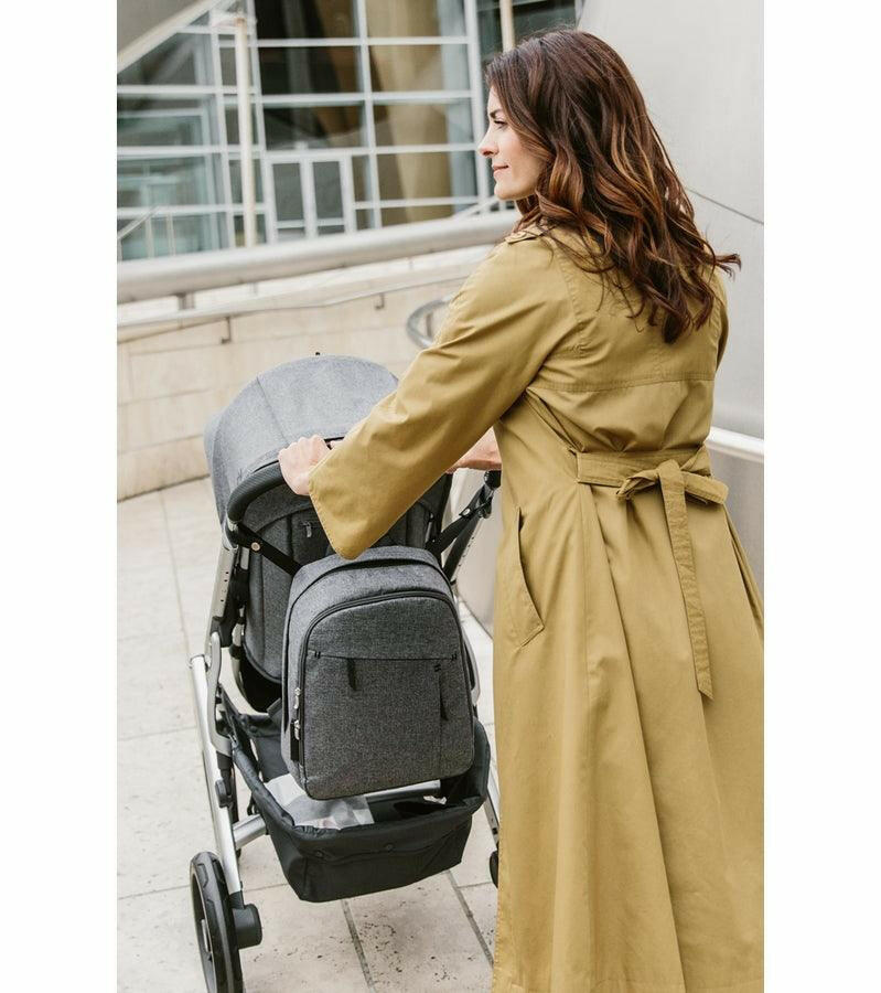 UPPAbaby Changing Backpack Diaper Bag - Emmett/Gwen – Green Mélange - Traveling Tikes 