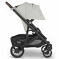 UPPAbaby CRUZ V2 Stroller - Anthony (White and Grey Chenille / Carbon / Chestnut Leather) - Traveling Tikes 