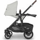 UPPAbaby CRUZ V2 Stroller - Anthony (White and Grey Chenille / Carbon / Chestnut Leather) - Traveling Tikes 