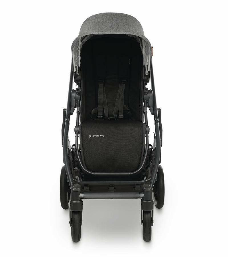 UPPAbaby CRUZ V2 Stroller - Greyson (Charcoal Melange/Carbon/Saddle Leather) - Traveling Tikes 