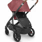 UPPAbaby Cruz V2 Stroller - Lucy (Rosewood Melange / Carbon / Saddle Leather) - Traveling Tikes 