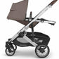 UPPAbaby Cruz V2 Stroller - Theo (Dark Taupe / Silver / Chestnut Leather) - Traveling Tikes 