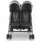 UPPAbaby G-LINK V2 Double Stroller - Greyson (Charcoal Melange / Carbon)