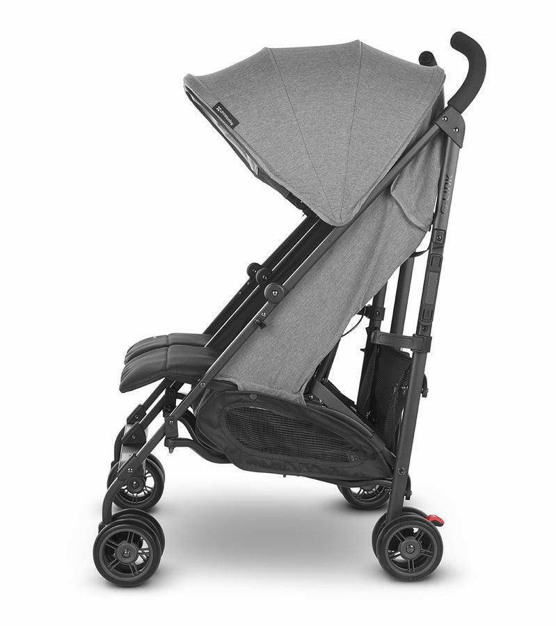 UPPAbaby G-LINK V2 Double Stroller - Greyson (Charcoal Melange / Carbon)