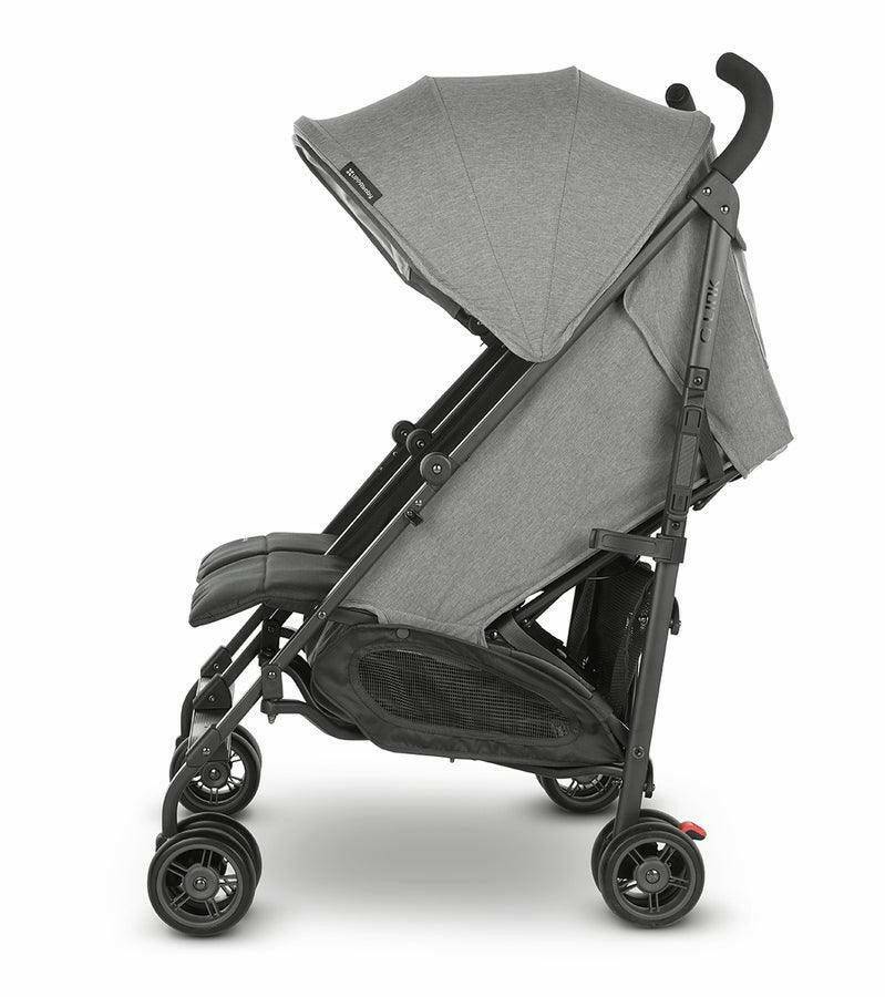 UPPAbaby G-LINK V2 Double Stroller - Greyson (Charcoal Melange / Carbon)