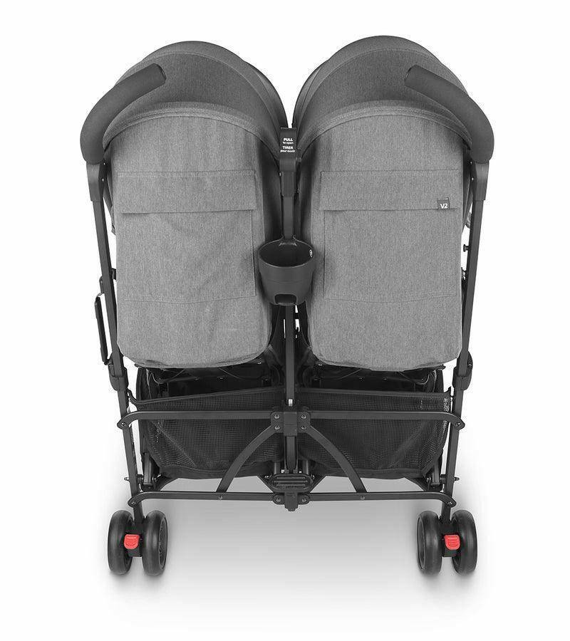 UPPAbaby G-LINK V2 Double Stroller - Greyson (Charcoal Melange / Carbon)