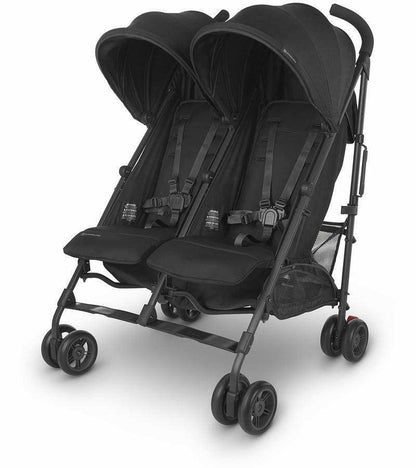 UPPAbaby G-LINK V2 Double Stroller - Jake (Charcoal / Carbon) - Traveling Tikes 