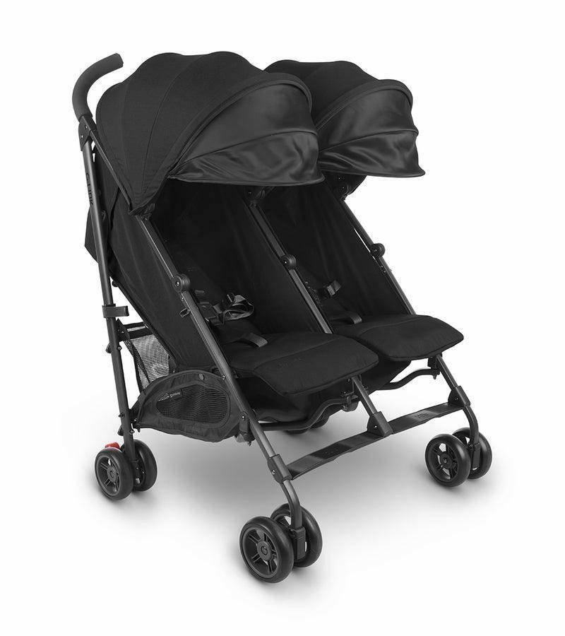 UPPAbaby G-LINK V2 Double Stroller - Jake (Charcoal / Carbon) - Traveling Tikes 