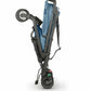 UPPAbaby G-LUXE 2023 Umbrella Stroller - Charlotte (Coastal Blue Melange / Carbon) - Traveling Tikes 