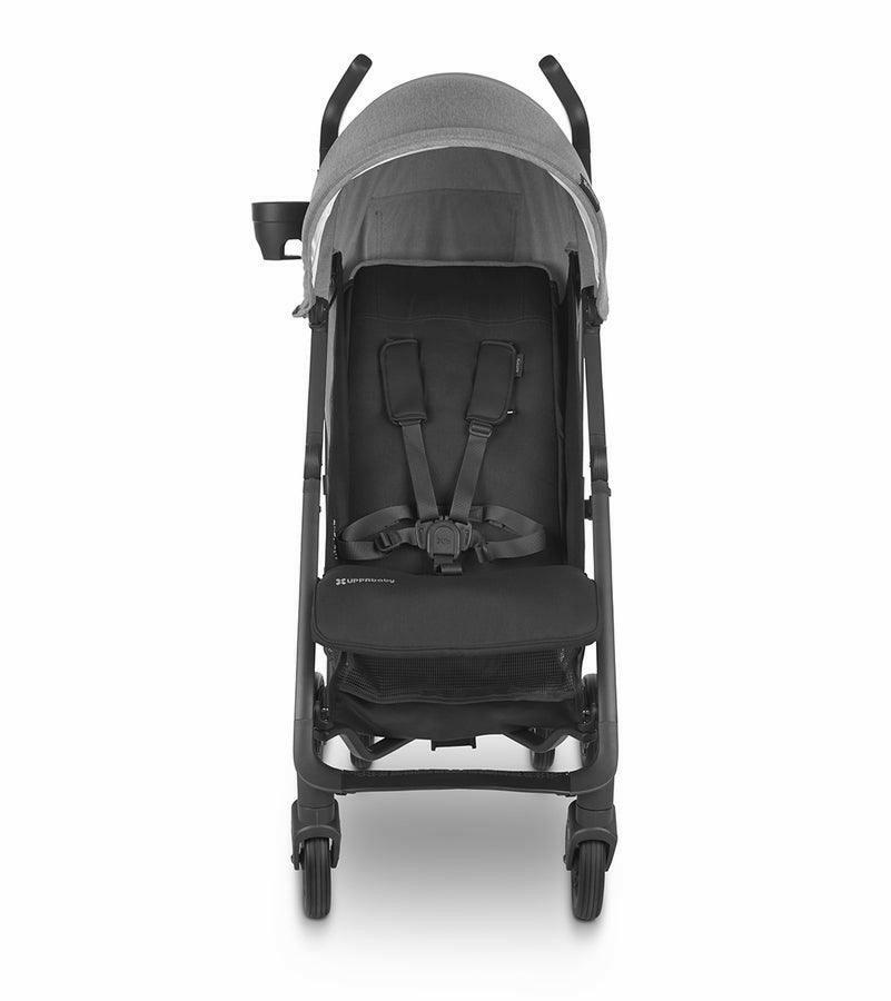 UPPAbaby G-LUXE 2023 Umbrella Stroller - Greyson (Charcoal Melange / Carbon) - Traveling Tikes 