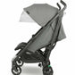 UPPAbaby G-LUXE 2023 Umbrella Stroller - Greyson (Charcoal Melange / Carbon) - Traveling Tikes 