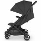 UPPAbaby MINU V2 Compact Stroller - Jake (Charcoal / Carbon / Black Leather) - Traveling Tikes 