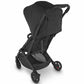 UPPAbaby MINU V2 Compact Stroller - Jake (Charcoal / Carbon / Black Leather) - Traveling Tikes 