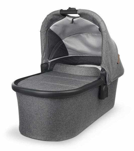 UPPAbaby V2 Bassinet - Greyson (Charcoal Melange/Carbon) - Traveling Tikes 