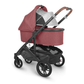 UPPAbaby Vista V2 Stroller - Lucy (Red Melange/Black/Brown Leather)