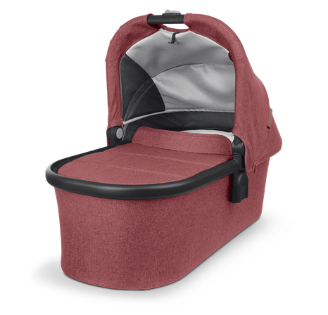 UPPAbaby Vista V2 Stroller - Lucy (Red Melange/Black/Brown Leather)