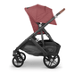 UPPAbaby Vista V2 Stroller - Lucy (Red Melange/Black/Brown Leather)