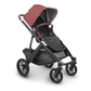 UPPAbaby Vista V2 Stroller - Lucy (Red Melange/Black/Brown Leather)