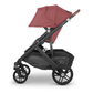 UPPAbaby Vista V2 Stroller - Lucy (Red Melange/Black/Brown Leather)