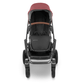 UPPAbaby Vista V2 Stroller - Lucy (Red Melange/Black/Brown Leather)