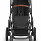 UPPAbaby Vista V3 Stroller - Greyson - Charcoal Mélange | Carbon Frame | Saddle Leather