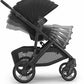 UPPAbaby Vista V3 Stroller - Jake - Charcoal | Carbon Frame | Black Leather