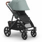 UPPAbaby Vista V3 Stroller - Kenzi - Mystic Aqua | Carbon Frame | Saddle Leather