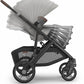 UPPAbaby Vista V3 Stroller - Savannah - Pearl Gray Jacquard | Carbon Frame | Chestnut Leather