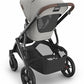 UPPAbaby Vista V3 Stroller - Savannah - Pearl Gray Jacquard | Carbon Frame | Chestnut Leather