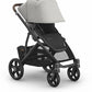 UPPAbaby Vista V3 Stroller - Savannah - Pearl Gray Jacquard | Carbon Frame | Chestnut Leather