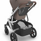 UPPAbaby Vista V3 Stroller - Theo - Dark Taupe | Silver Frame | Chestnut Leather