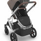 UPPAbaby Vista V3 Stroller - Theo - Dark Taupe | Silver Frame | Chestnut Leather