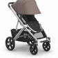 UPPAbaby Vista V3 Stroller - Theo - Dark Taupe | Silver Frame | Chestnut Leather