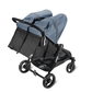 Valco Baby Slim Twin Double Stroller - Glacier - Traveling Tikes 