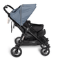 Valco Baby Slim Twin Double Stroller - Glacier - Traveling Tikes 