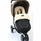 Valco Deluxe Footmuff - Fluffy Fleece - Traveling Tikes 